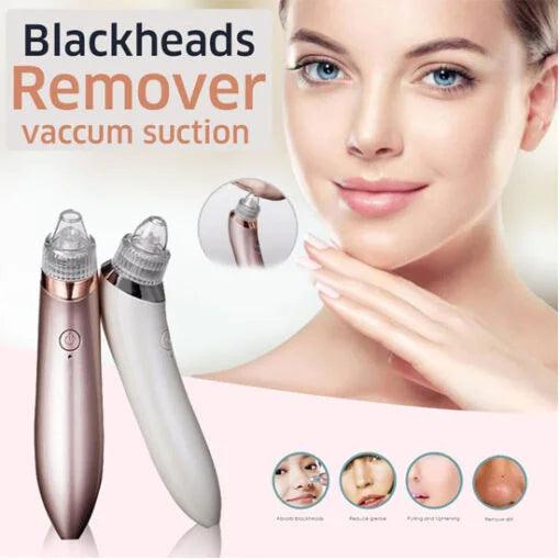 Face Vacuum Blackhead Remover Pore Cleaner | Electric Deep Cleansing Tool For Nose & Face