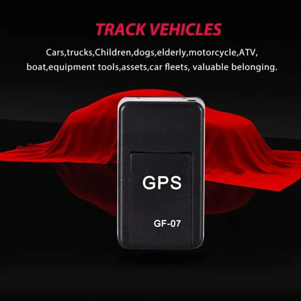 GPS Tracker With Box | Gf07 Wireless Mini Magnetic Gps Tracker Car Tracking Device